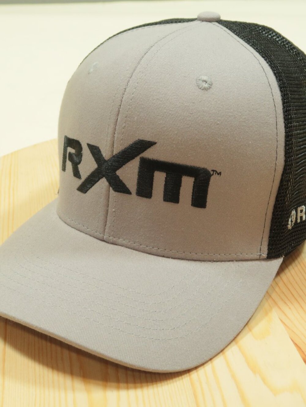 Ruger RXM Hat Mens OS Gray Adjustable Mesh Trucker Cap Low Profile New